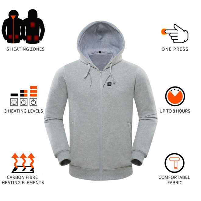 Customized Heated Hoodie - Image 6