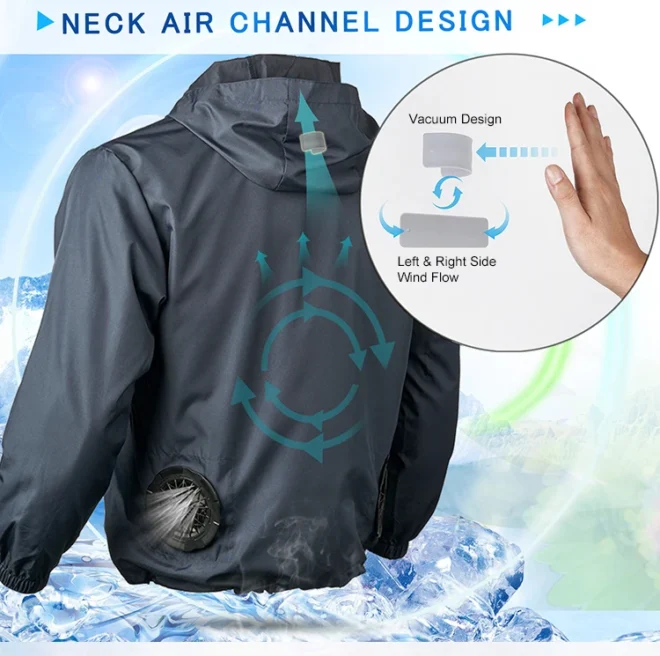 Customized Waterproof Cooling Jacket - Image 7