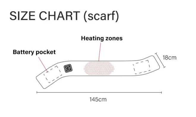 Customized Heated Scarf - Image 6