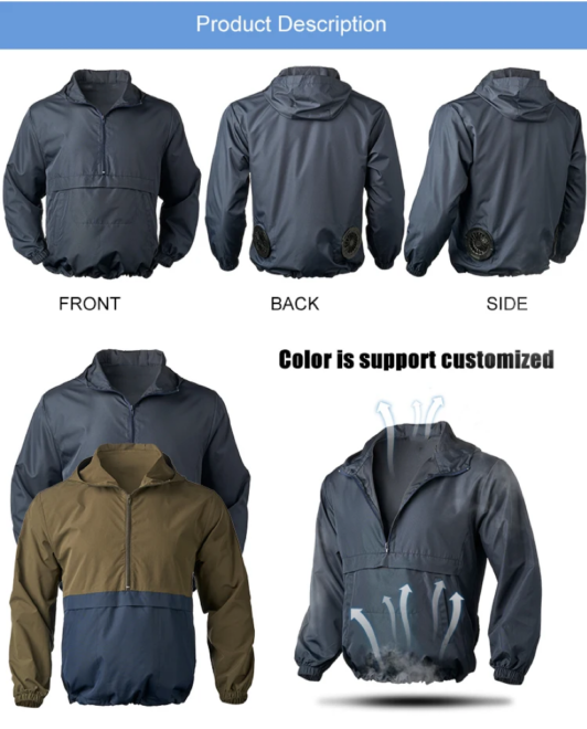 Customized Waterproof Cooling Jacket - Image 5