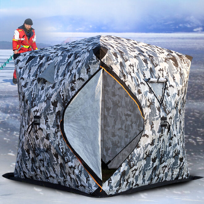 Winter ice fishing tent - Image 3