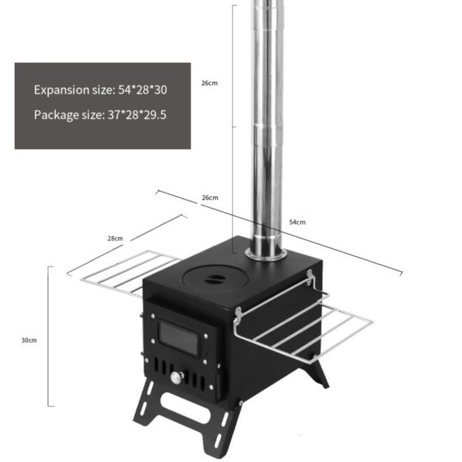 Small stove Outdoor cookstove - Image 7