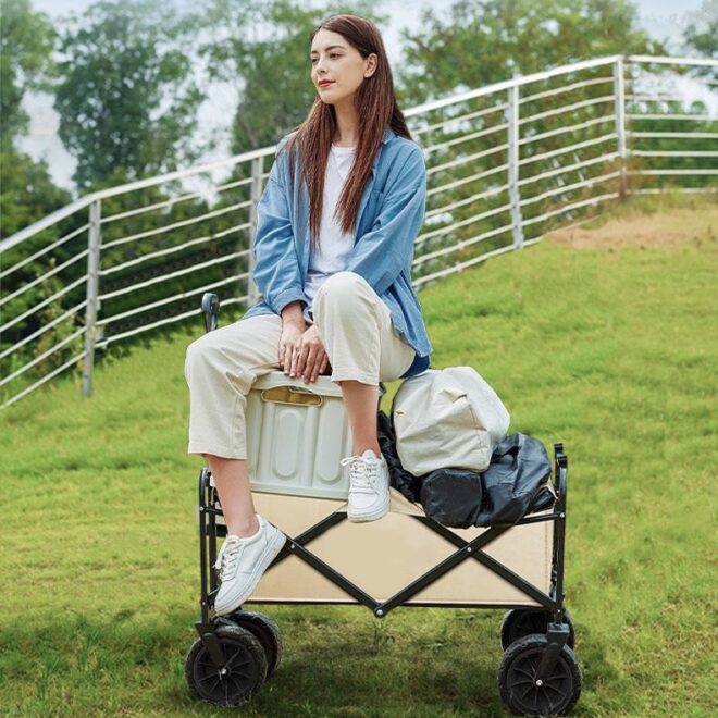 Collapsible outdoor camping cart - Image 7