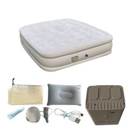 Self-inflating mattress