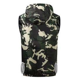 Summer cooling vest outdoor worker clothing sunscreen lightweight air-conditioned cooling jacket for wholesale