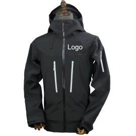 Outdoor Hard Shell Jacket 10000mm Windproof Waterproof Jacket for Wholesale Spring and Autumn High Performance