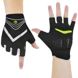 Outdoor Sports Half-Finger Cycling Gloves Breathable and Comfortable with Lighting Waterproof for Motorcycle Use