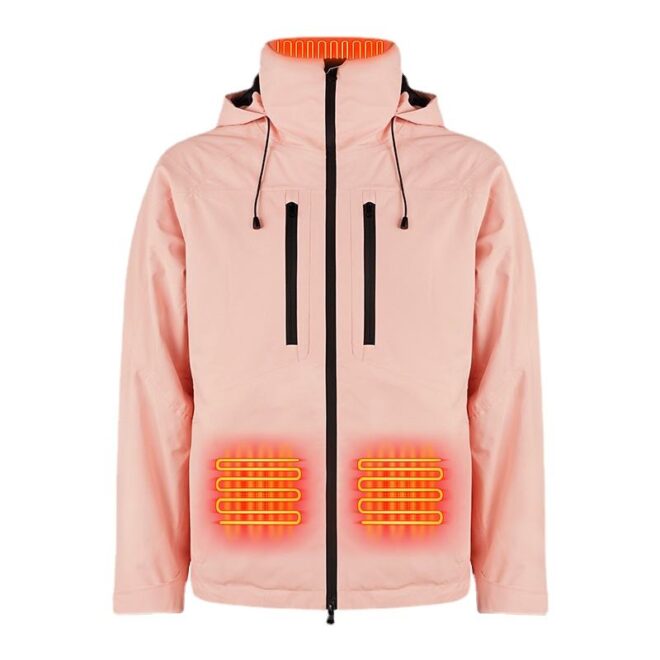 Oversize Cotton Quilted Heated Jacket for Women with Windproof and Breathable Design - Image 2