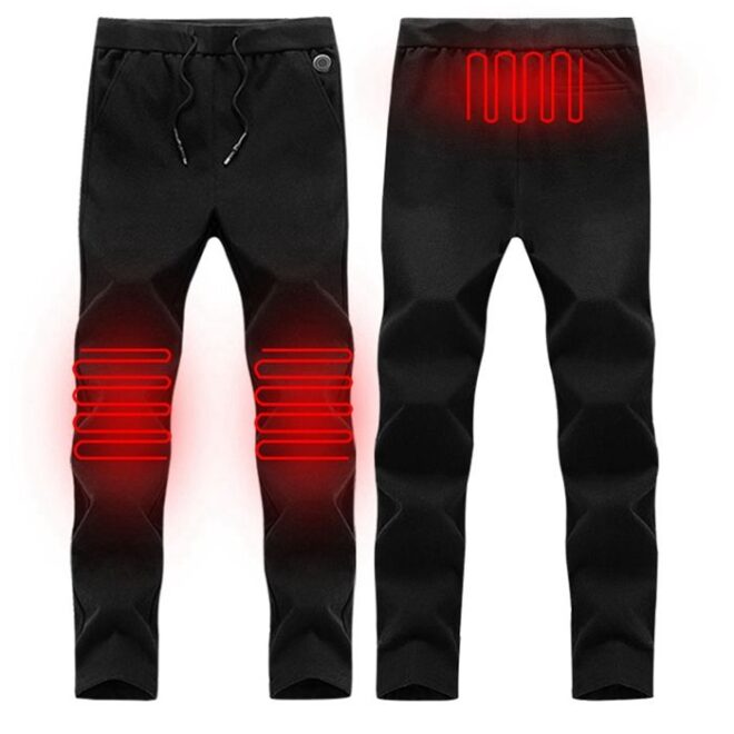 Breathable Rechargeable Heated Pants for Outdoor Wear - Image 2