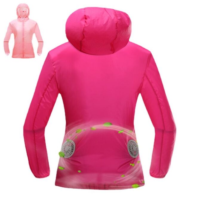 Colorful Sun Protection Cooling Skin Cooling Jacket for Jogging outdoor wear - Image 2