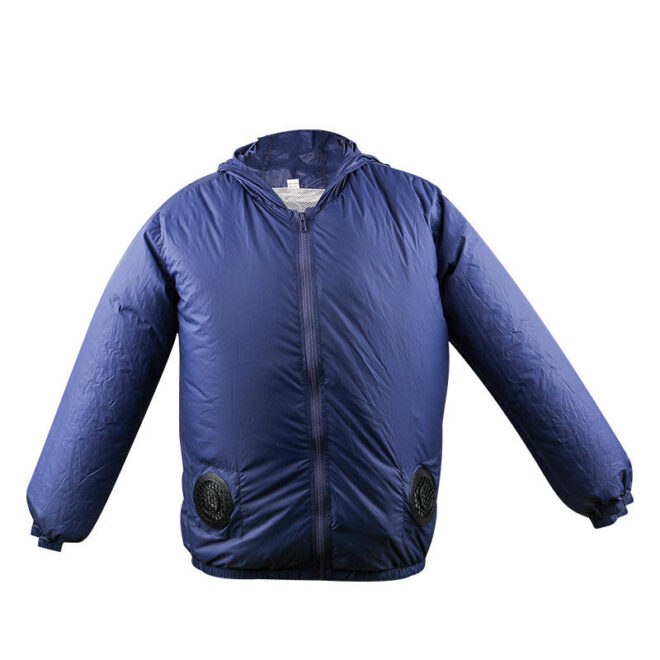 New summer cooling vest outdoor quick dry T-shirt air condition clothes 4 fans cooling jacket for wholesale - Image 3