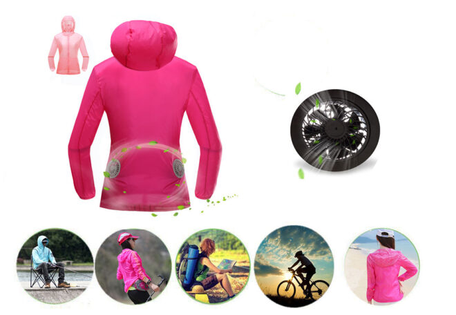 Colorful Sun Protection Cooling Skin Cooling Jacket for Jogging outdoor wear - Image 4