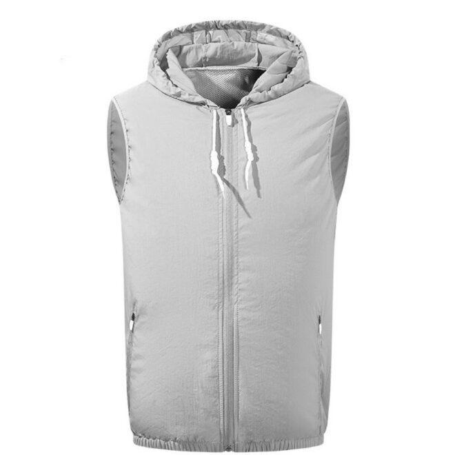 Summer cooling vest outdoor worker clothing sunscreen lightweight air-conditioned cooling jacket for wholesale - Image 5