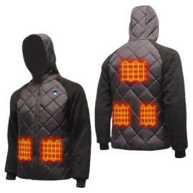 Motorcycle Heated Jacket Heated System with Windproof Feature and 32 Degree Control for wholesale