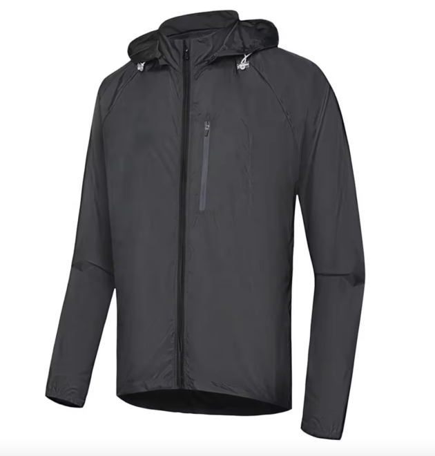 New Summer Thin Skin Jacket Waterproof Windbreaker Jacket for Men - Ideal for Running and Outdoor Activities - Image 6