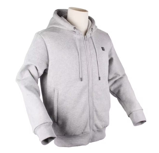 New Outdoor Winter Customized Battery Hoodies with Oversized Puff Design Heating Soft shell Heated Hoodie For Sports - Image 6
