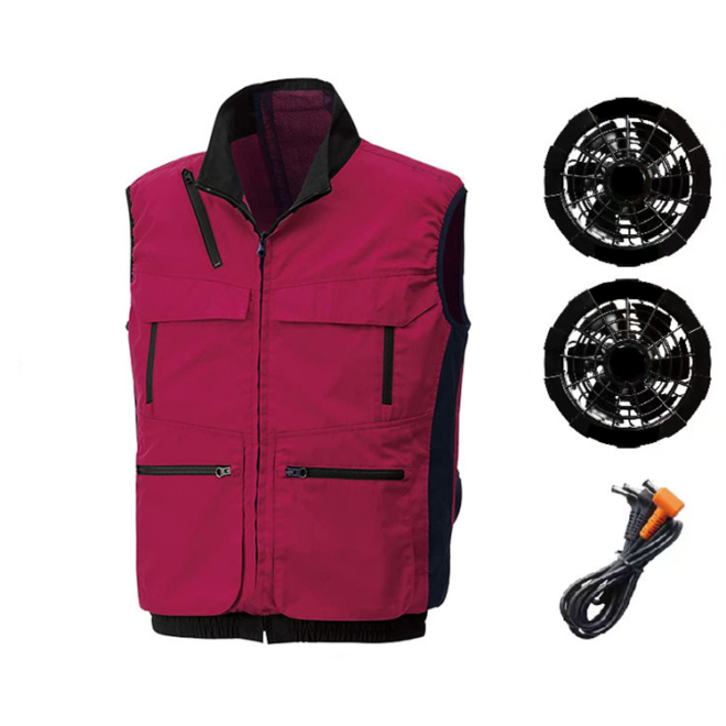 Smart High Temperature Work Cooling Vest with Built-in Fans for outdoor summer working - Image 7