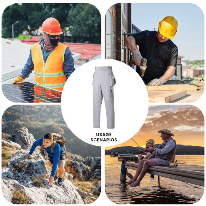 Men's Air-Conditioned Pants with Built-in Fans for Heatstroke Prevention and Cooling Vest Jacket fot wholesale - Image 7