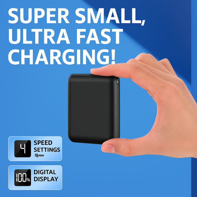 Ultra-Compact 22.5W Fast Charging Portable 20000 mAh Power Bank – Small Size, Big Power - Image 7
