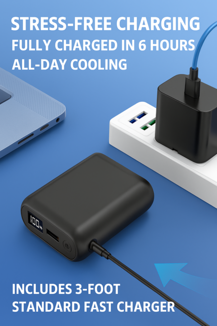 Ultra-Compact 22.5W Fast Charging Portable 20000 mAh Power Bank – Small Size, Big Power - Image 6
