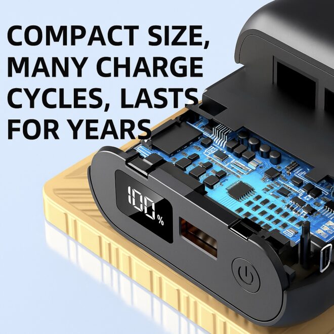 Ultra-Compact 22.5W Fast Charging Portable 20000 mAh Power Bank – Small Size, Big Power - Image 5
