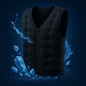 Cooling vest for construction and outdoor work
