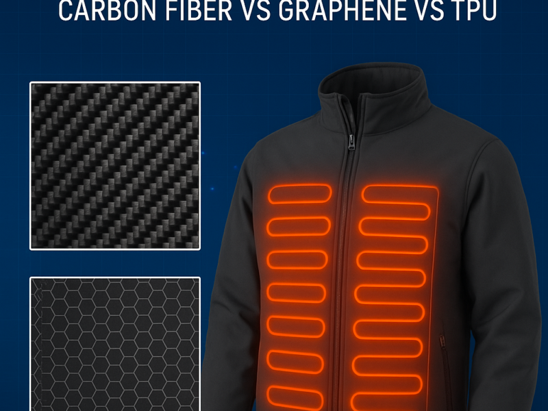 Heated Apparel Heating Technology: Carbon Fiber vs Graphene