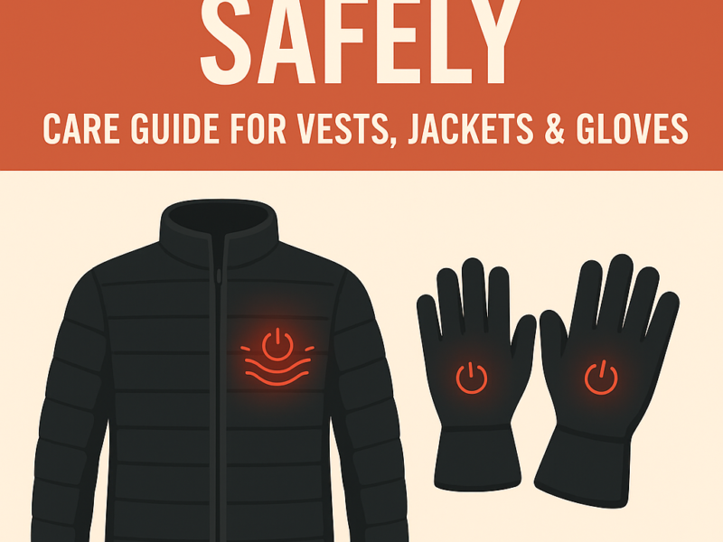How to Wash Heated Clothing Safely