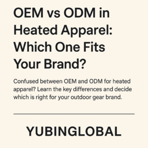 OEM vs ODM in Heated Apparel