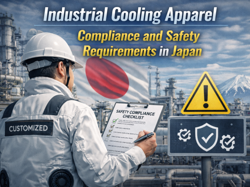 Industrial cooling apparel meeting safety and compliance standards in Japanese factories