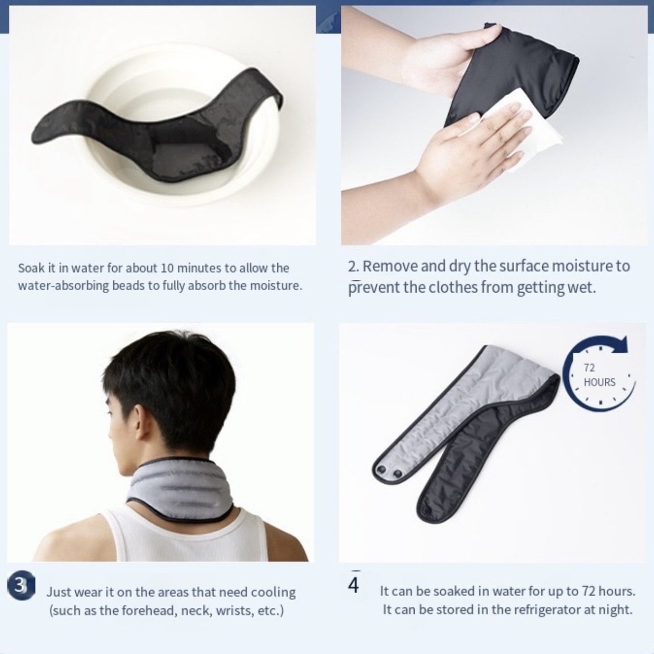 Wholesale Cooling Neck Wrap for Summer Heat Protection - Image 9